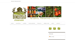 Desktop Screenshot of homesteadmania.com